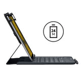 Logitech Universal Folio AZERTY Fransk Bluetooth Sort