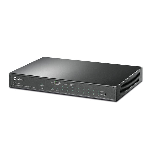 TP-Link TL-SG1210MPE netværksswitch Administreret L2 Gigabit Ethernet (10/100/1000) Strøm over Ethernet (PoE) Sort