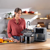 NutriBullet CrispLite Vision Enkelt 8 L Enkeltstående 2000 W Varmluftsteger Sort