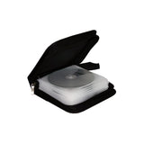 MediaRange BOX50 optisk disk etui Tegnebogsetui 24 diske Sort