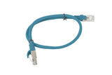 Lanberg PCU5-10CC-0050-B netværkskabel Blå 0,5 m Cat5e U/UTP (UTP)