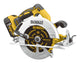 DeWALT DCS570NT-XJ transportabel rundsav 18,4 cm Sort, Gul 5500 rpm