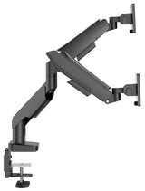 LC-Power LC-EQ-A34B-D skærmbeslag og -stativer 86,4 cm (34") Skrivebord Sort