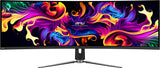MSI MPG 491CQP QD-OLED computerskærm 124,5 cm (49") 5120 x 1440 pixel Dual WQHD Sort