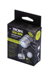 TROIKA ECO RUN Grå Magnetisk beslag til lommelygte SMD LED