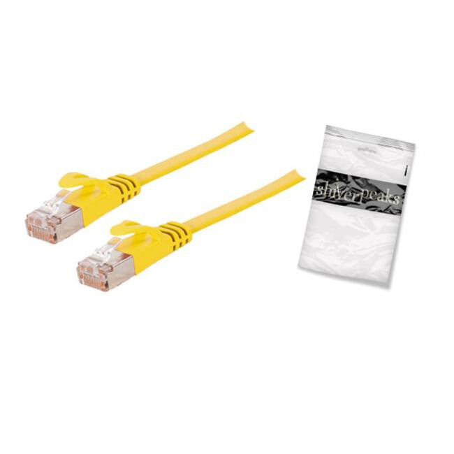 shiverpeaks U/FTP, Cat.7, slim, 1.0m netværkskabel Gul 1 m Cat7 U/FTP (STP)