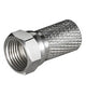 Goobay WEF 7 C 20mm Cu BIG NUT Sølv