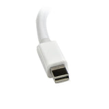 StarTech.com MDP2VGAW videokabel adapter 0,13 m Mini DisplayPort VGA (D-Sub) Hvid