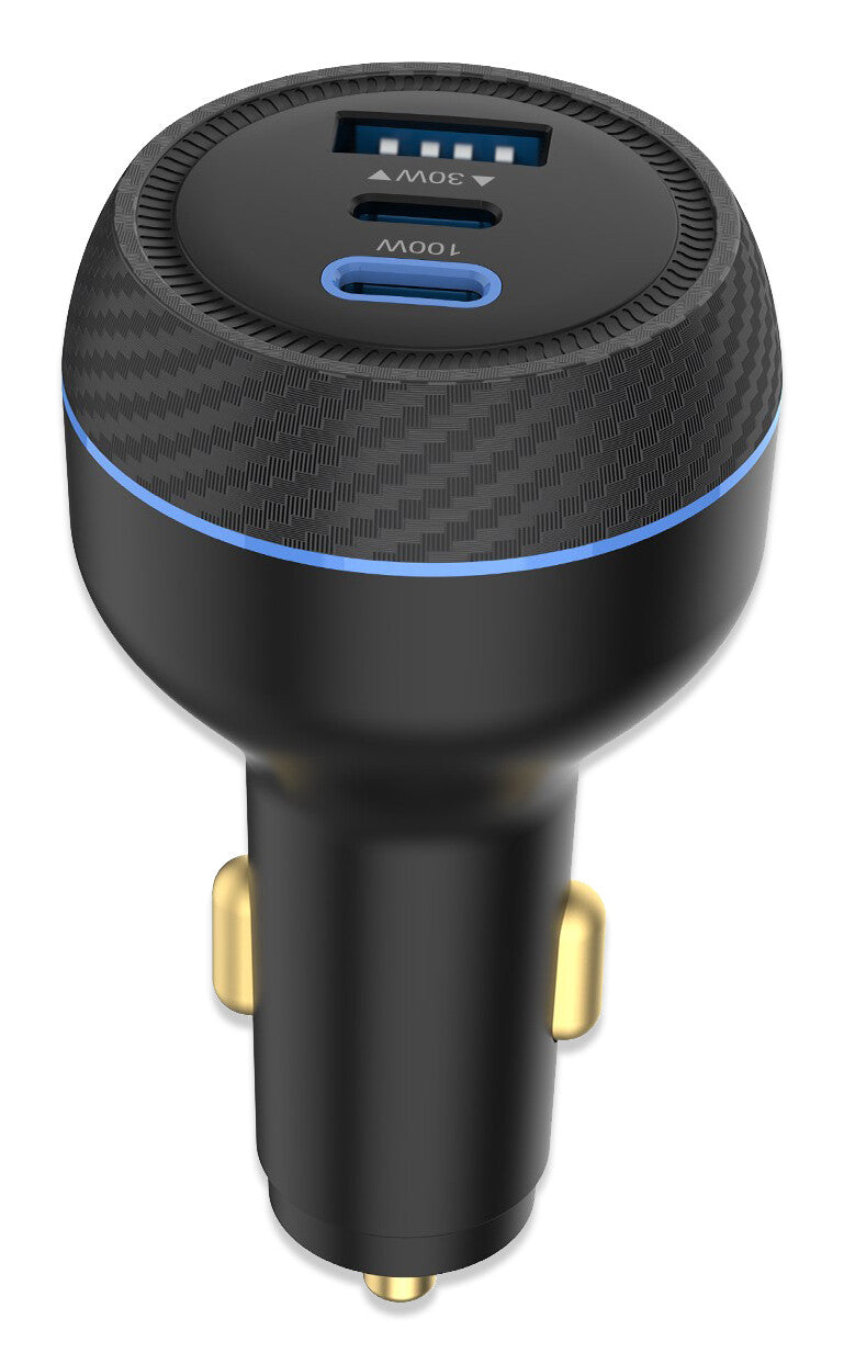 Insmat 520-9130 oplader til mobil enhed Universel Sort Cigartænder Hurtig opladning Automatisk