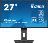 iiyama ProLite XUB2792UHSU-B6 computerskærm 68,6 cm (27") 3840 x 2160 pixel 4K Ultra HD LED Sort