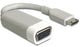 DeLOCK 65471 videokabel adapter 0,015 m mini HDMI VGA Hvid