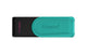 Kingston Technology DataTraveler 128 GB Portable USB 3.2 Gen 1 Exodia S (sort/turkis)