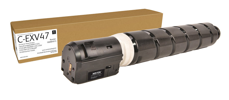 Everyday™ sprt Remanufactured Toner by Xerox compatible with Canon C-EXV47 (8516B002), Standard kapacitet