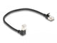 DeLOCK 80303 netværkskabel Sort 0,25 m Cat6a S/FTP (S-STP)
