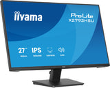 iiyama ProLite X2793HSU-B1 computerskærm 68,6 cm (27") 1920 x 1080 pixel Fuld HD LED Sort