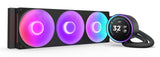 NZXT Kraken Elite 420 RGB Processor Alt-i-en væskekøler 14 cm Sort 1 stk