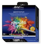 Staedtler Pigment Arts Brush Pen filtpen Flerfarvet 24 stk