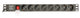 Gembird EG-PDU-014 strømforsyningsenhed (PDU) 8 AC stikkontakt(er) 1U Sort
