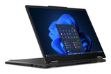 Lenovo ThinkPad X13 2-in-1 Gen 5 Intel Core Ultra 5 125U Hybrid (2-i-1) 33,8 cm (13.3") Berøringsskærm WUXGA 16 GB LPDDR5x-SDRAM 512 GB SSD Wi-Fi 6E (802.11ax) Windows 11 Pro Sort Tysk
