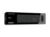 Conceptronic ORAZIO01IT tastatur Mus inkluderet Kontor RF trådløst QWERTY Italiensk Sort