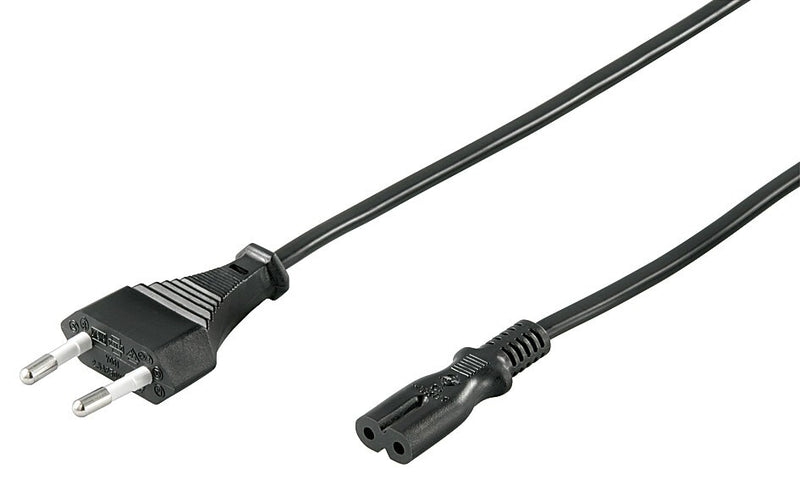 Goobay 97359 el-ledning Sort 0,5 m CEE7/16 C7 forbinder