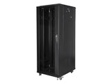 Lanberg FF01-6832-12B stativ 32U Fritstående reol Sort