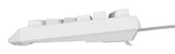 GENESIS Thor 230 TKL White Outemu Brown tastatur Spil USB + RF Wireless + Bluetooth QWERTY Hvid