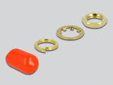 DeLOCK 90442 koaxial kabel LMR100 2 m SMA Sort