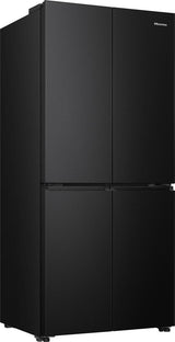 Hisense RQ5P470SAFD side-by-side køle-fryseskab Fritstående 483 L Sort