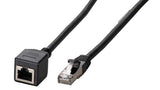 EFB Elektronik K5546SW.5 netværkskabel Sort 5 m Cat6a S/FTP (S-STP)