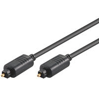 Goobay AVK 220-300 3.0m InfiniBand og fiberoptisk kabel 3 m Toslink Sort