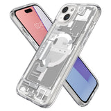 Spigen ACS07035 mobiltelefon etui 17 cm (6.7") Cover Transparent, Hvid