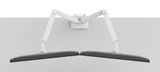 Neomounts DS70-250WH2 skærmbeslag og -stativer 81,3 cm (32") Skrivebord Hvid