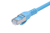 Extralink EX.6549 netværkskabel Blå 0,5 m Cat6a SF/UTP (S-FTP)