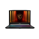 MSI Katana 15 HX B14WGK-058 Intel® Core™ i7 i7-14650HX Laptop 39,6 cm (15.6") Fuld HD 16 GB DDR5-SDRAM 512 GB SSD NVIDIA GeForce RTX 5070 Wi-Fi 6E (802.11ax) Windows 11 Home Sort