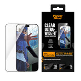 PanzerGlass ® Skærmbeskyttelse iPhone 18 Pro Max | 17 Pro Max | Ultra-Wide Fit m. FASTFIT IN-A-BOX