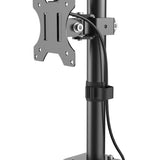 Hama 00220900 skærmbeslag og -stativer 88,9 cm (35") Skrivebord Sort