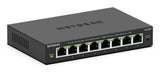 NETGEAR GS308E Administreret L2/L3 Gigabit Ethernet (10/100/1000) Sort