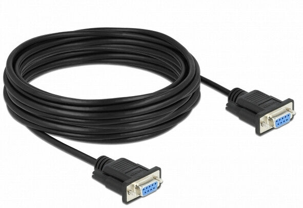 DeLOCK 87525 serielkabel Sort 10 m DB-9