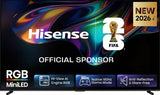 Hisense 100UR8DS TV 2,54 m (100") 4K Ultra HD Smart TV Wi-Fi Sort, Grå