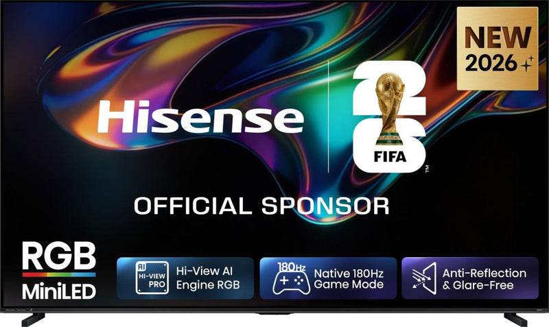 Hisense 100UR8DS TV 2,54 m (100") 4K Ultra HD Smart TV Wi-Fi Sort, Grå