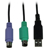Inter-Tech KVM AS-9108DU KVM Switch Stativ-montering Sort