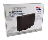 LC-Power LC-35U3-HYDRA drevkabinet HDD kabinet Sort 3.5"