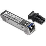 Trendnet TEG-MGBS20 netværksomformer til medie 1250 Mbit/s 1310 nm Enkeltilstand Sort, Rustfrit stål