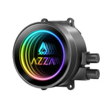 Azza LCAZ-120C-ARGB Computerkølesystem Processor Væskekølingssæt 12 cm Sort 1 stk