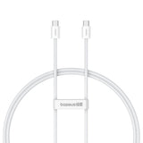 Baseus Superior USB-kabel USB 2.0 1 m USB C 480 Gbit/sek. 30 W Hvid