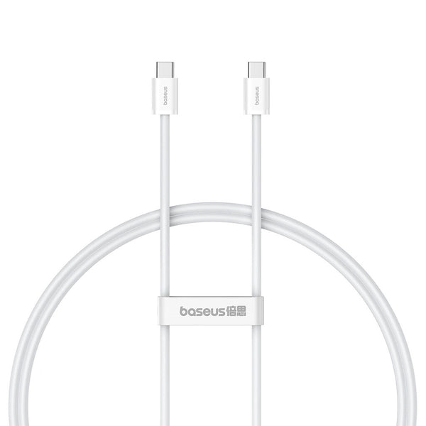 Baseus Superior USB-kabel USB 2.0 1 m USB C 480 Gbit/sek. 30 W Hvid