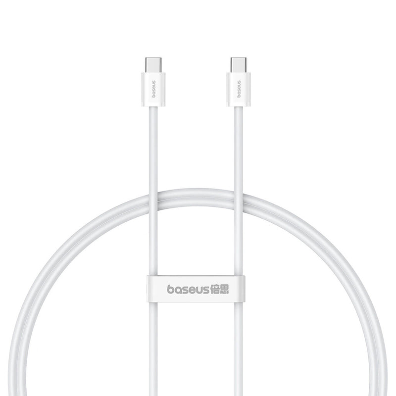 Baseus Superior USB-kabel USB 2.0 1 m USB C 480 Gbit/sek. 30 W Hvid