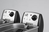 Fritel FR 1355 Duo Dobbelt 6 L Enkeltstående 4400 W Frituregryde Rustfrit stål
