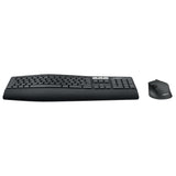 Logitech MK850 Performance tastatur Mus inkluderet Universel RF trådløs + Bluetooth AZERTY Belgisk Sort